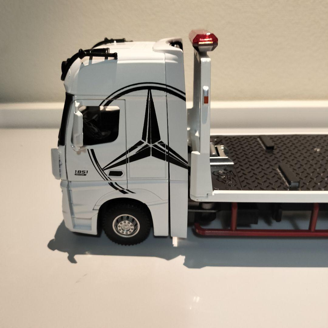 1/24 メルセデス ベンツ アクトロス 積載車 ダイキャストミニカー