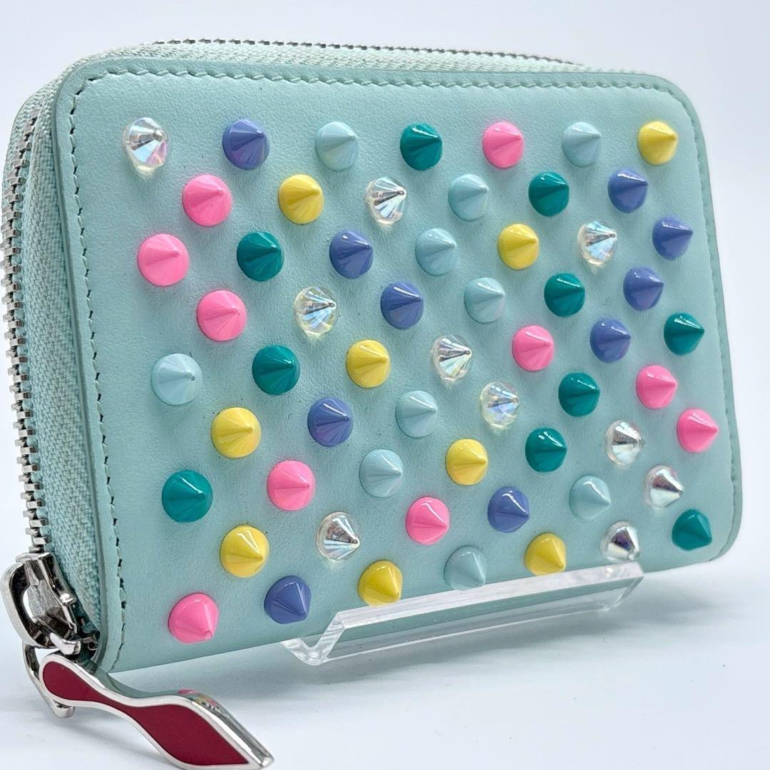 Christian Louboutin ケース ルブタン 財布 水色