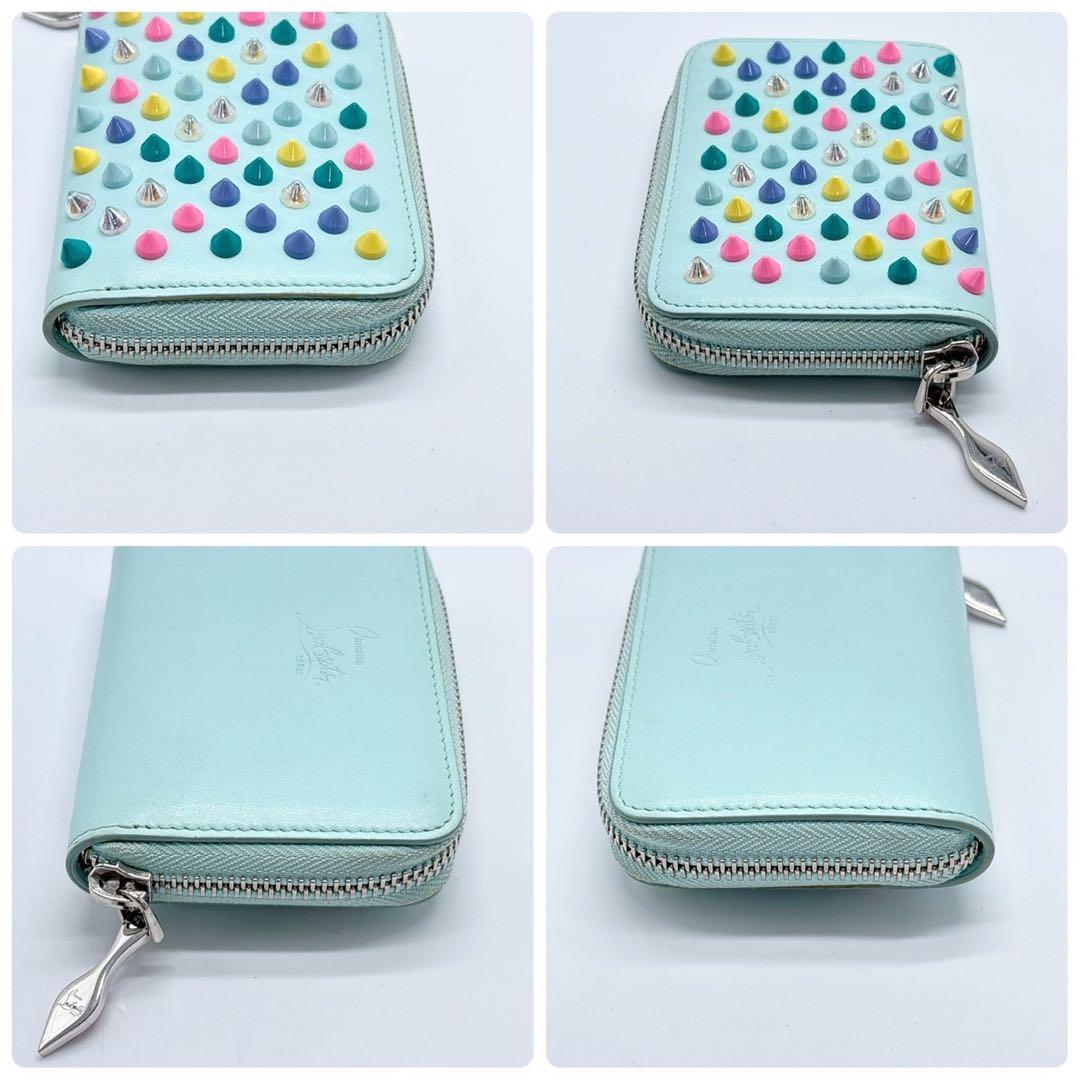 Christian Louboutin ケース ルブタン 財布 水色