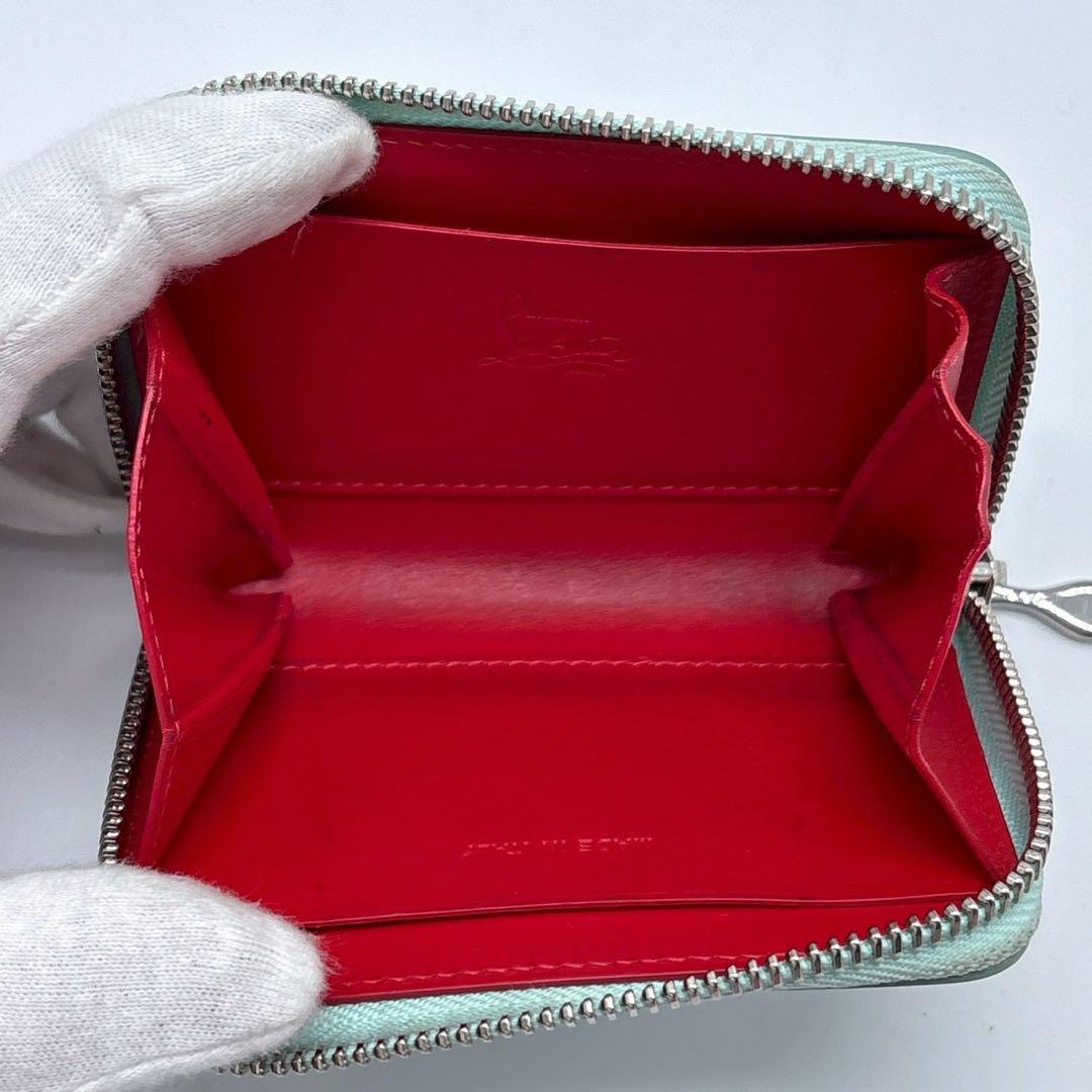 Christian Louboutin ケース ルブタン 財布 水色