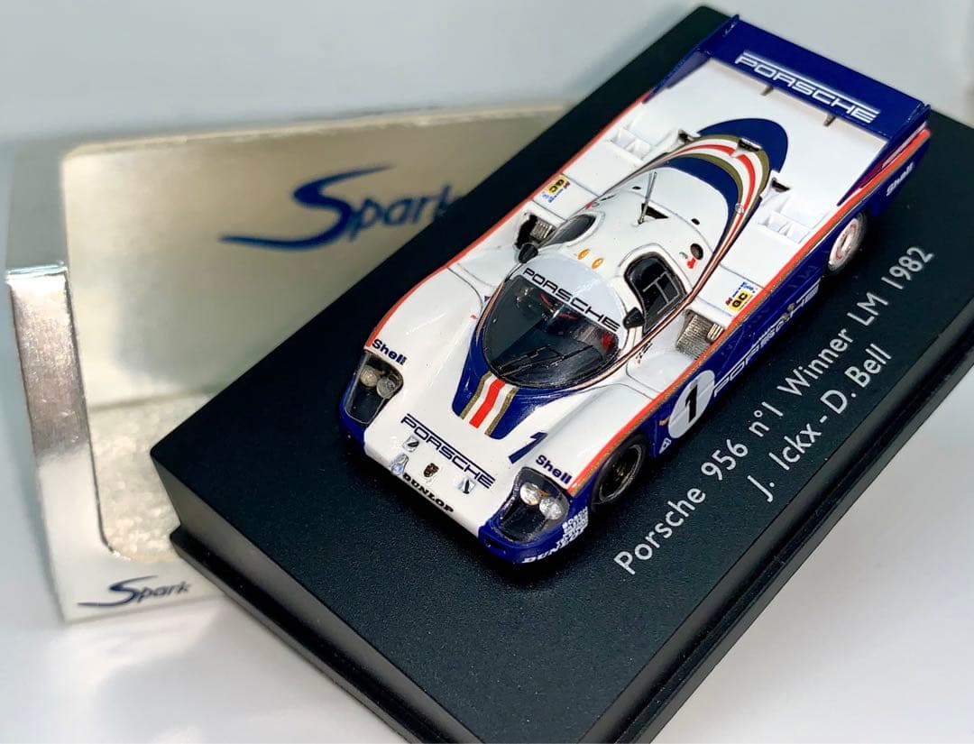 スパーク ポルシェ 956 Winner 1982 1/87 ルマン ロスマンズ