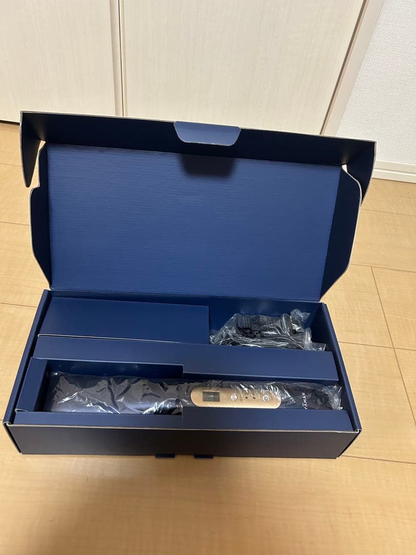 ヤーマン 超音波トリートメント ナイトリペアアイロン ネイビー YJHB4L