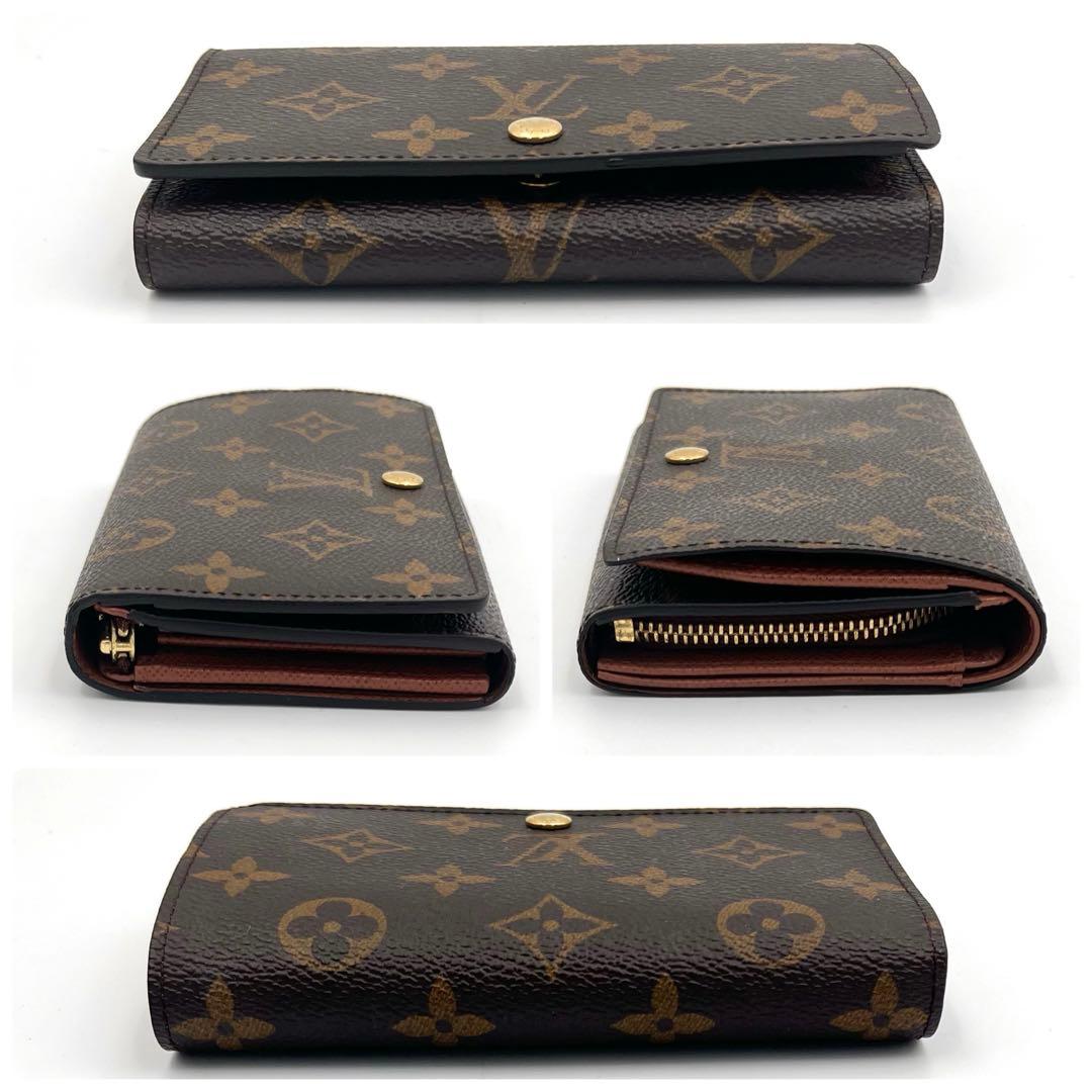 極美品 ルイヴィトン モノグラム ポルトモネ ビエ トレゾール