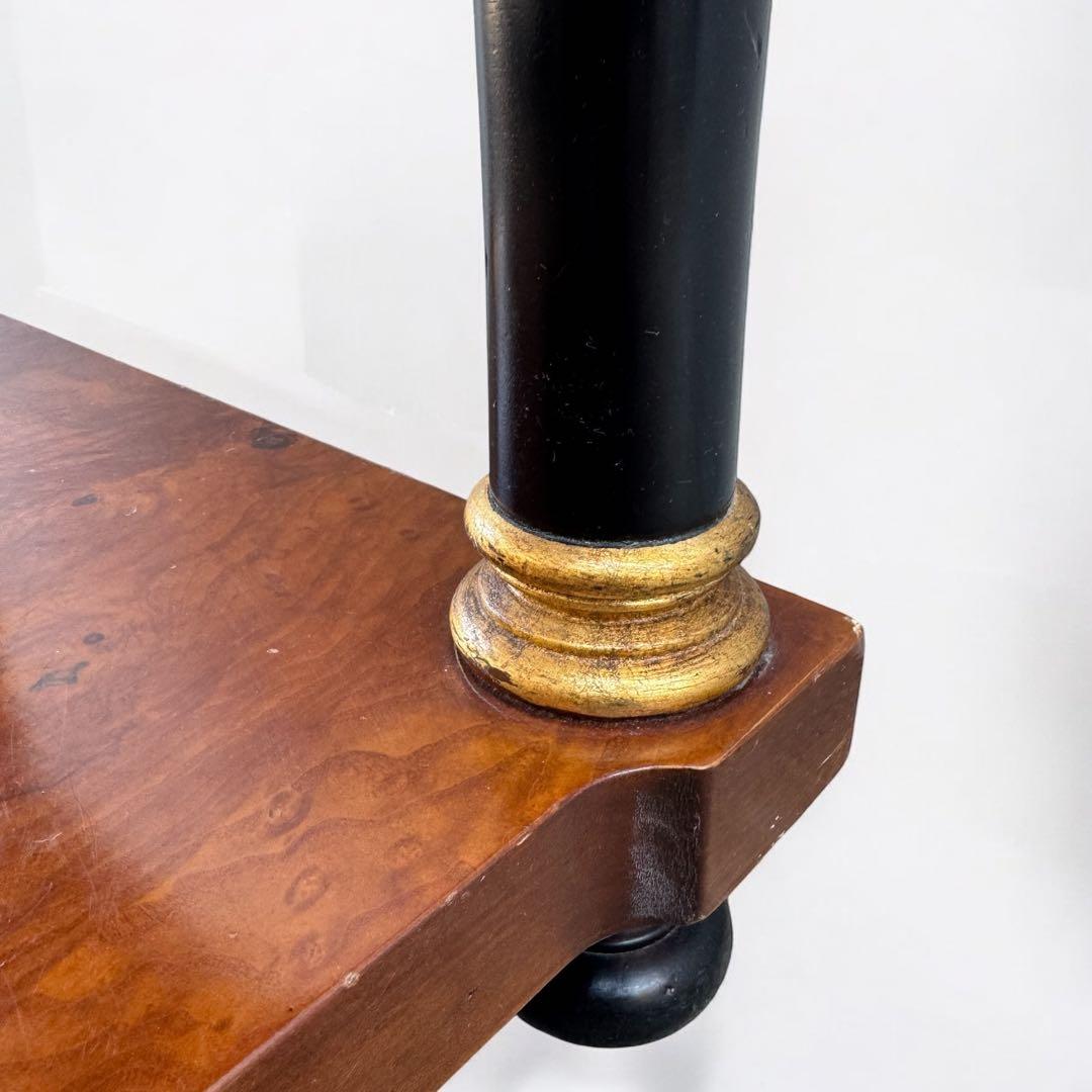 アンティーク調　テーブル　サイドテーブル　陳列棚　飾り棚　ビーダーマイヤー様式