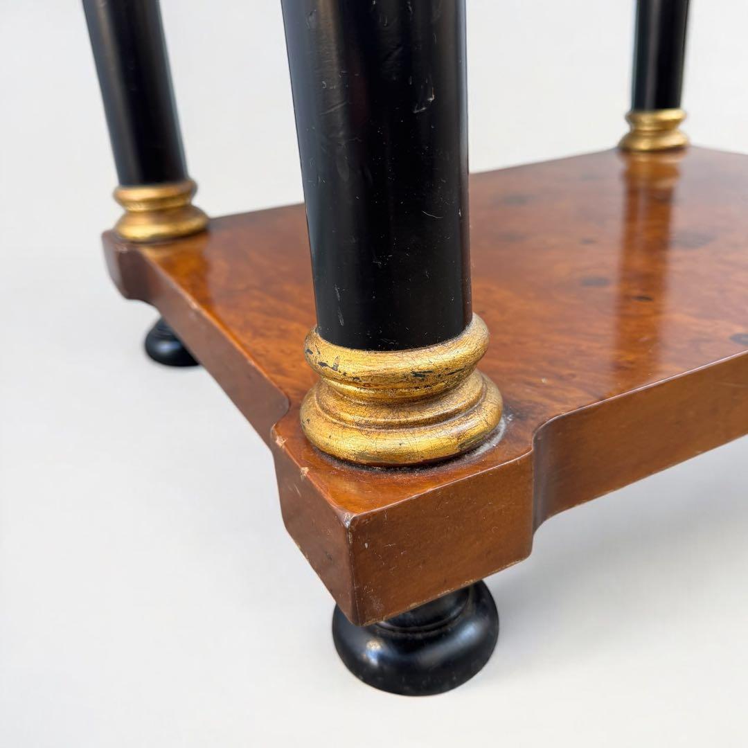 アンティーク調　テーブル　サイドテーブル　陳列棚　飾り棚　ビーダーマイヤー様式