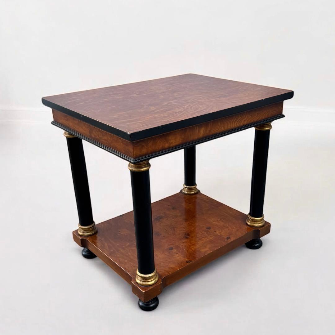 アンティーク調　テーブル　サイドテーブル　陳列棚　飾り棚　ビーダーマイヤー様式