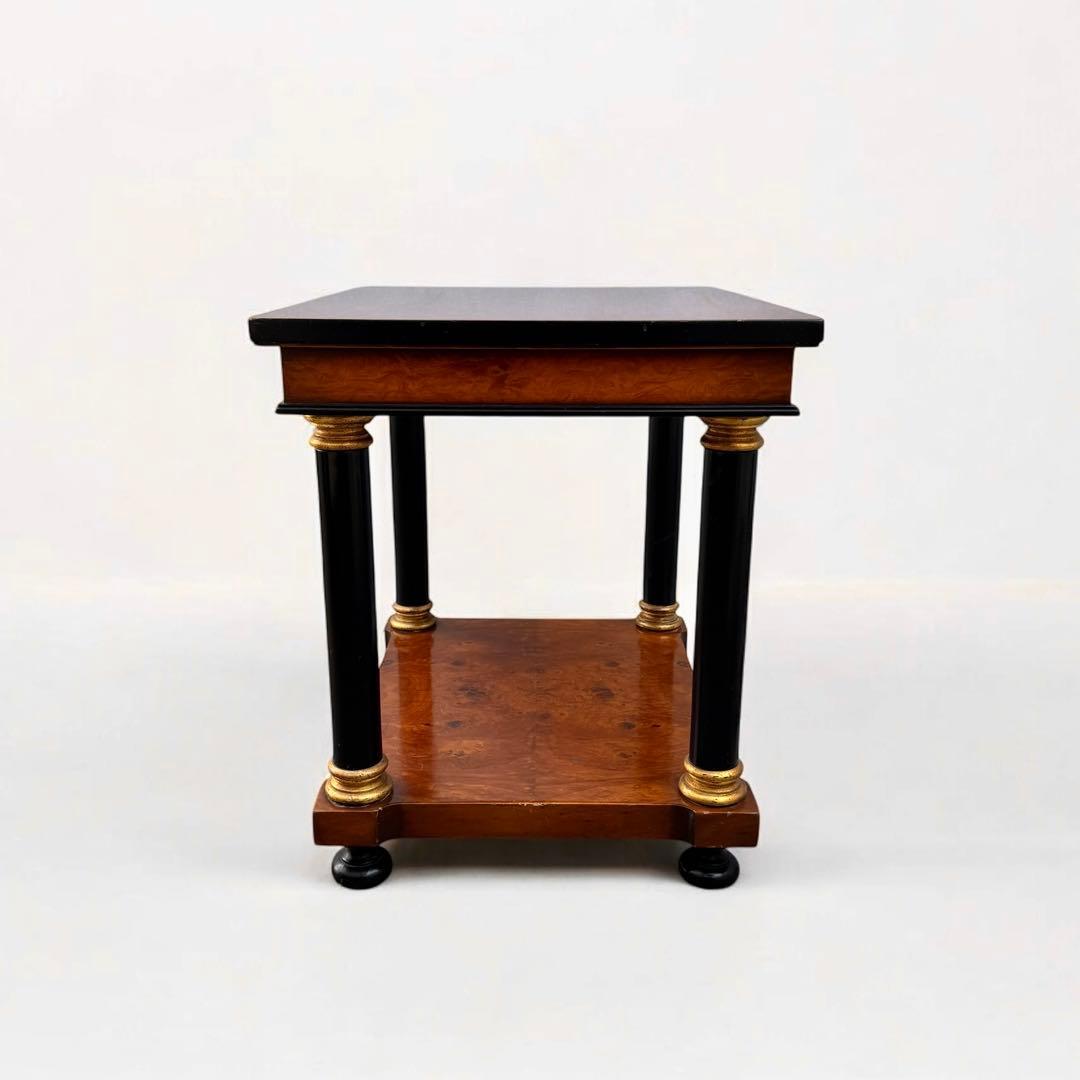 アンティーク調　テーブル　サイドテーブル　陳列棚　飾り棚　ビーダーマイヤー様式