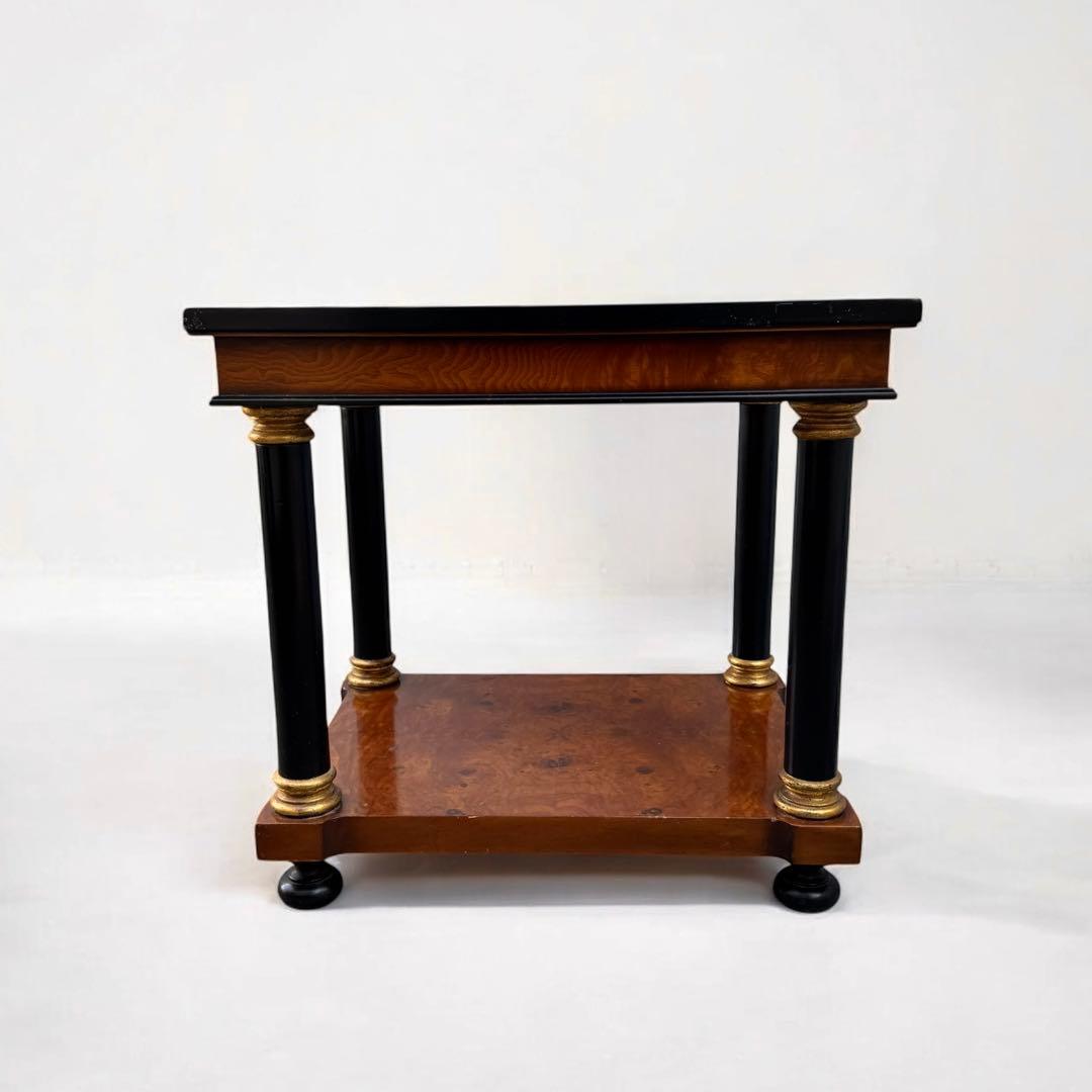 アンティーク調　テーブル　サイドテーブル　陳列棚　飾り棚　ビーダーマイヤー様式