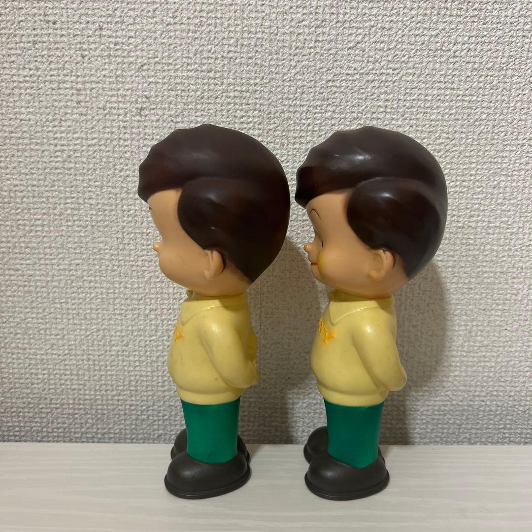 SONY 男の子フィギュア 2体セット 希少！SONY ソニー坊や 昭和レトロ