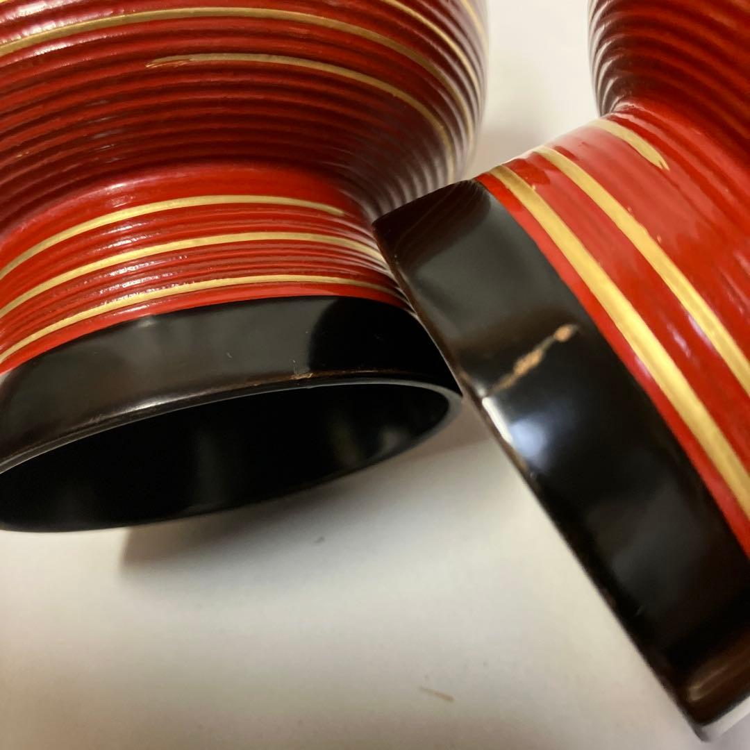 象彦　蓋つき汁椀　5客　吸物椀　木製漆器 金箔　千筋金彩　高級うるし塗り