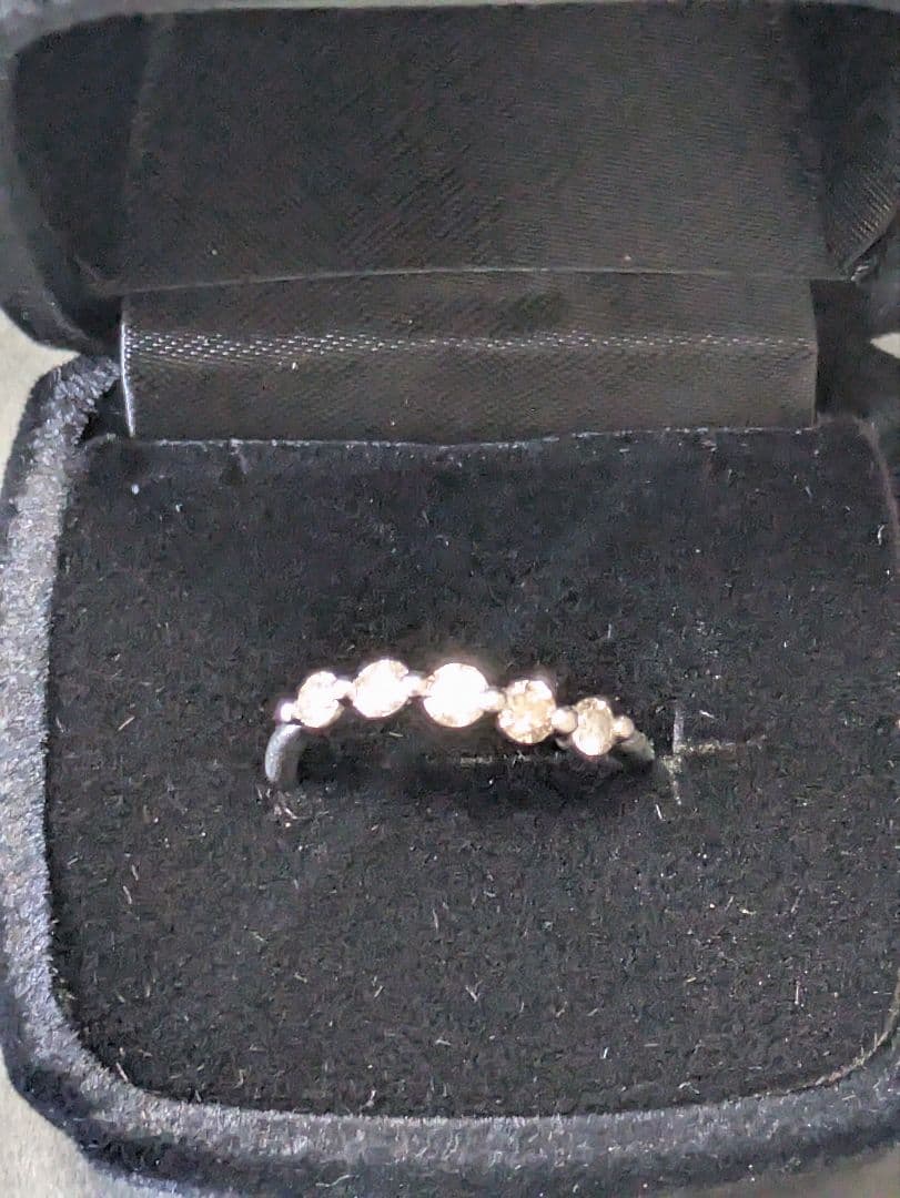 ダイヤモンド 0.52ct プラチナ リング 9号