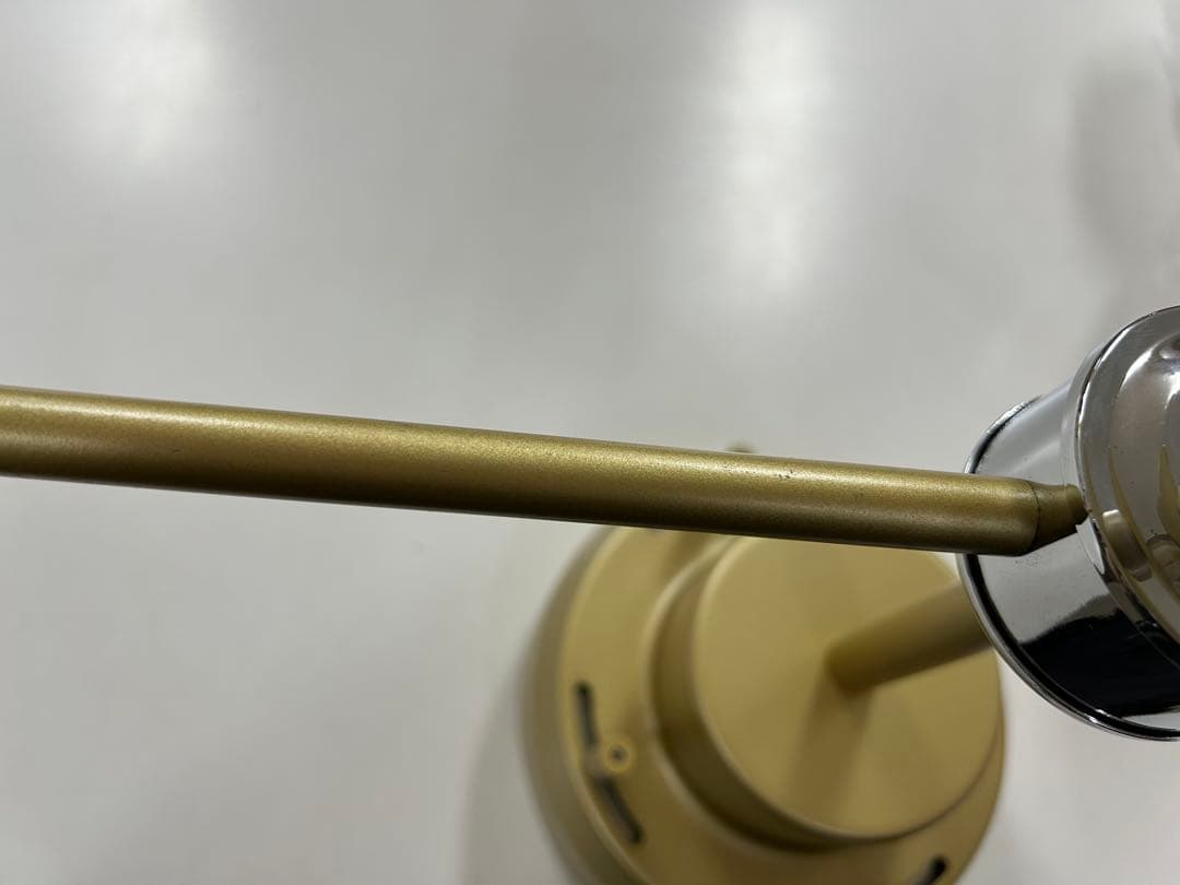 アンティーク シーリングライト ゴールド3灯8畳 手吹き ガラスセードLED対応