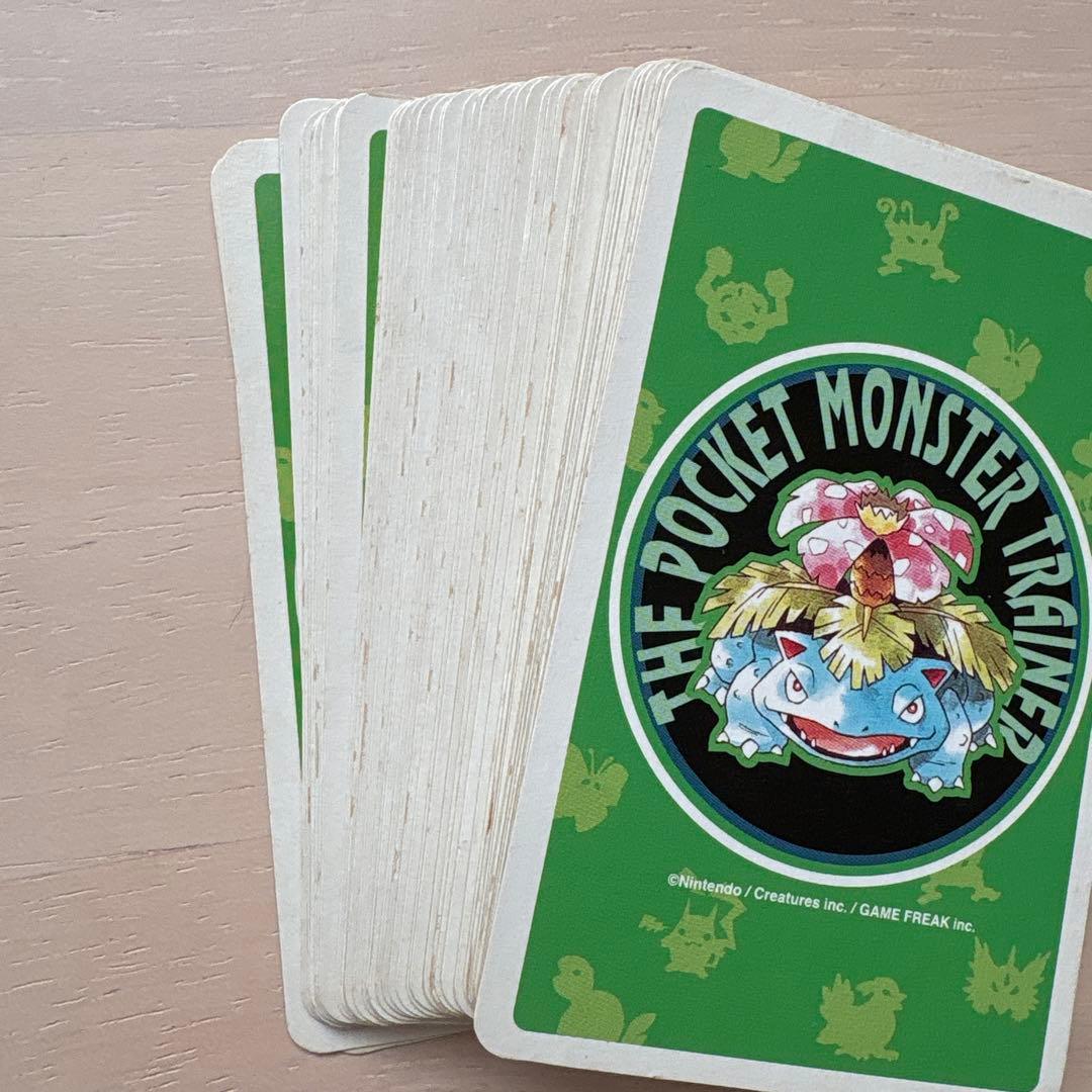 ポケモン トランプ 赤 緑　初期 ポケットモンスター