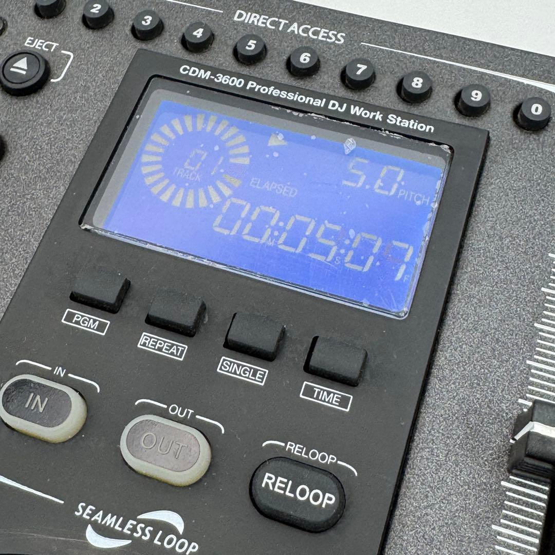 DJコントローラー gemini CDM-3600 ジェミナイ CDJ ジャンク