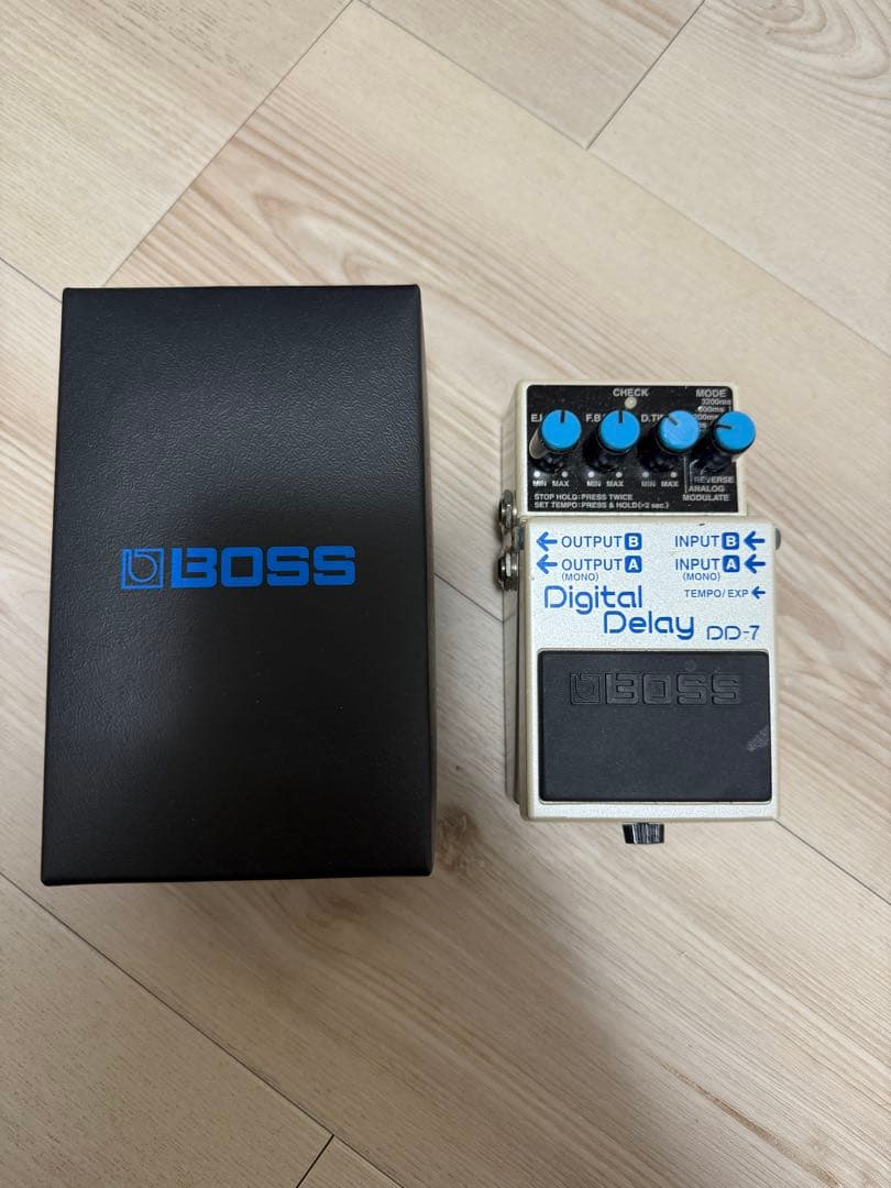 大特価！ BOSS DD-7 デジタルディレイ　箱付き【ガリあり】