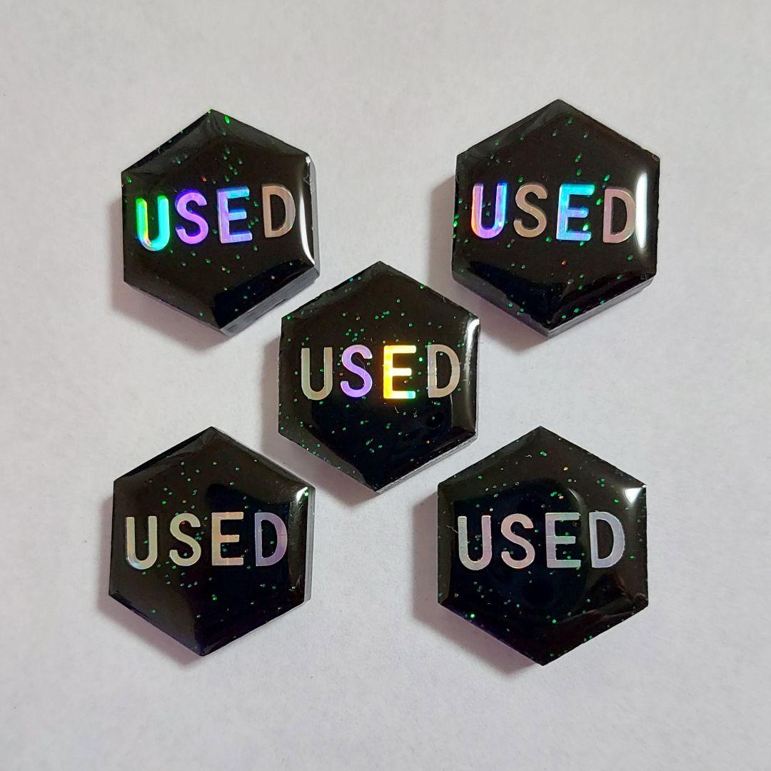 ユーズドマーカー　オーダー　ご希望個数で作成　ハンドメイド　ポケカ　ダメカン