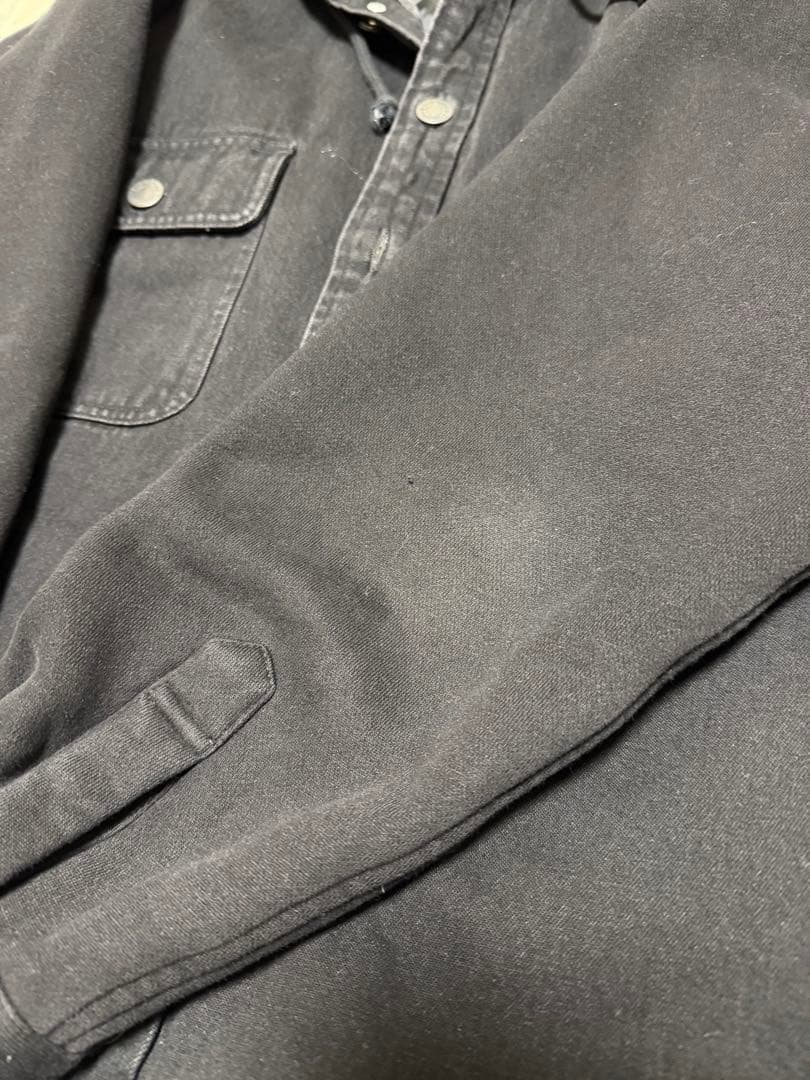 トップス Supreme Fleece Hooded Denim Shirt