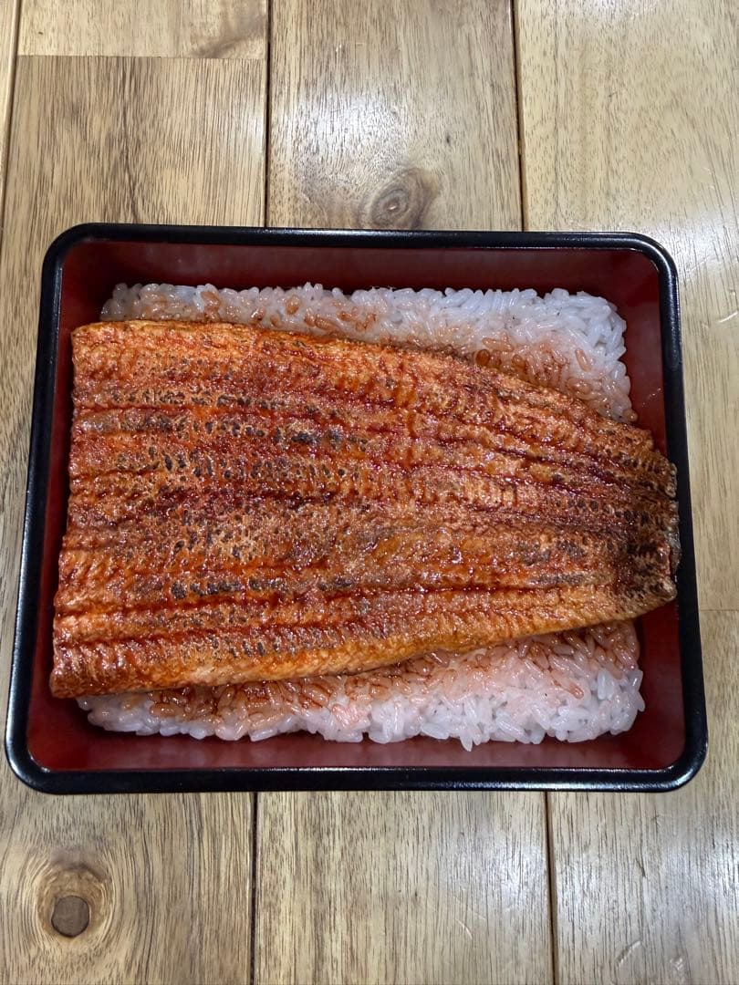 ［新品］うなぎ 鰻重 食品サンプル　15cm×12cm