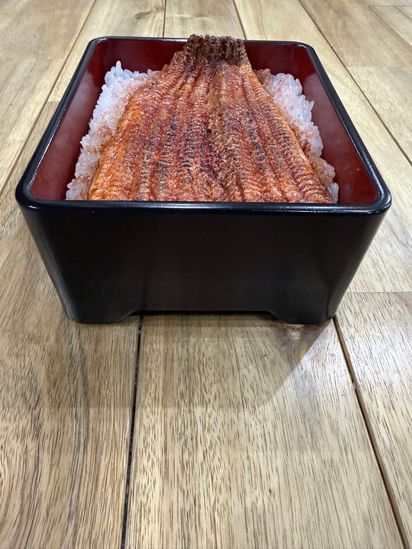 ［新品］うなぎ 鰻重 食品サンプル　15cm×12cm
