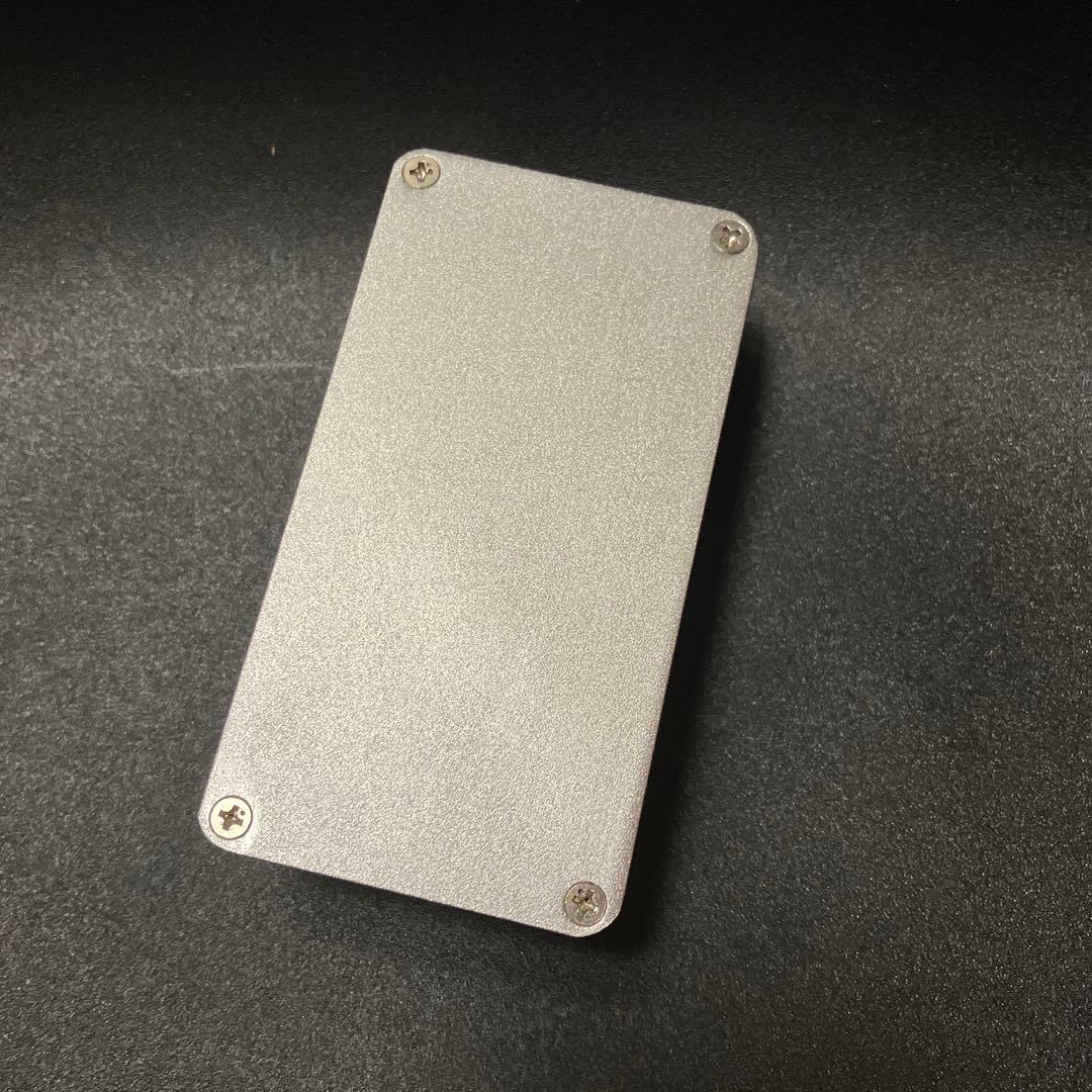 アルミ削り出し！自作エフェクター用ボックス