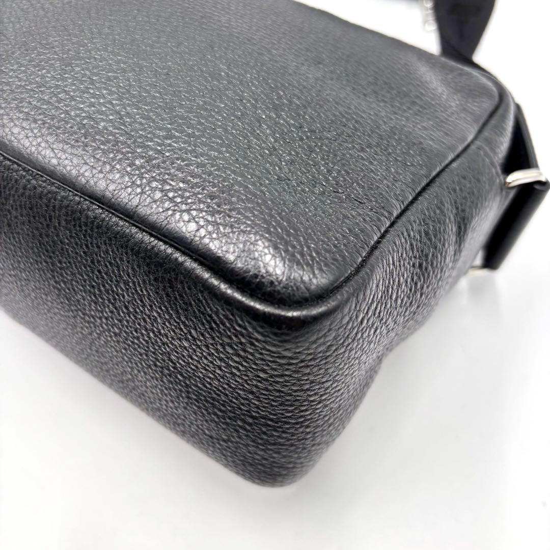 【極美品】 PRADA プラダ ショルダーバッグ ヴィッテロ ブラック 黒