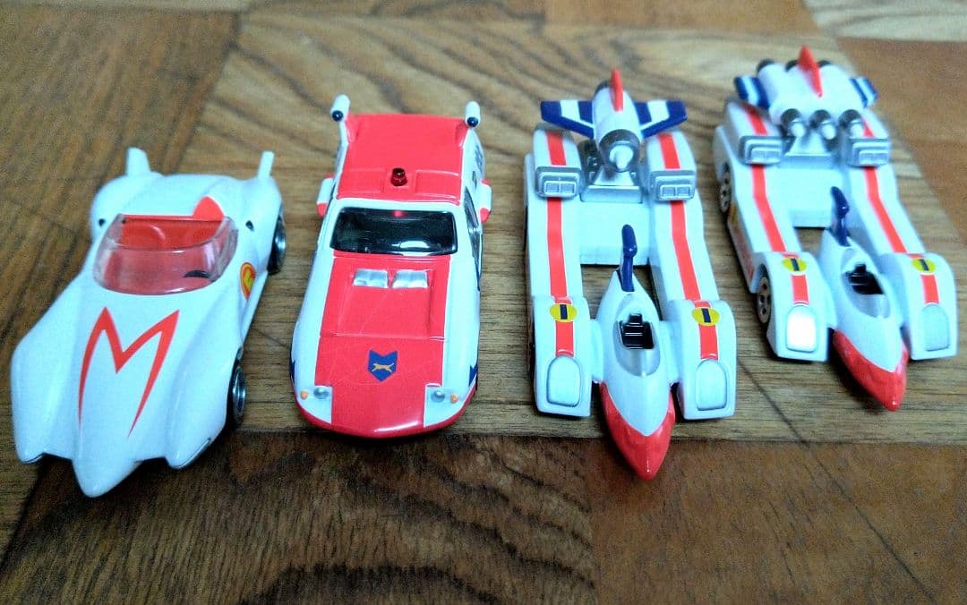 Hot Wheels マシンハヤブサ/ドリームトミカ マッハ号他/ 全4台セット