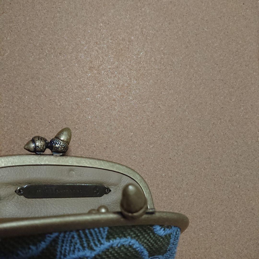 未使用 ミナ ペルホネン カドルパース hanakaze ハナカゼ がま口ポーチ