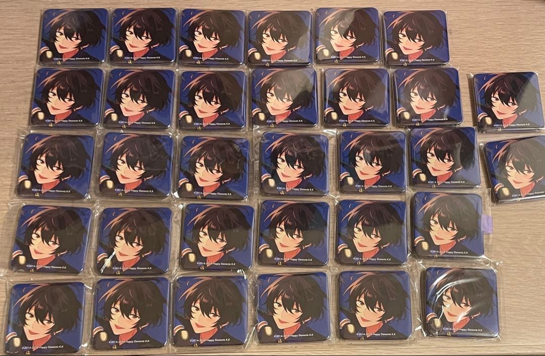 朔間　凛月Knights trip スク缶　スクエア缶バッジ　缶バッジ　あんスタ