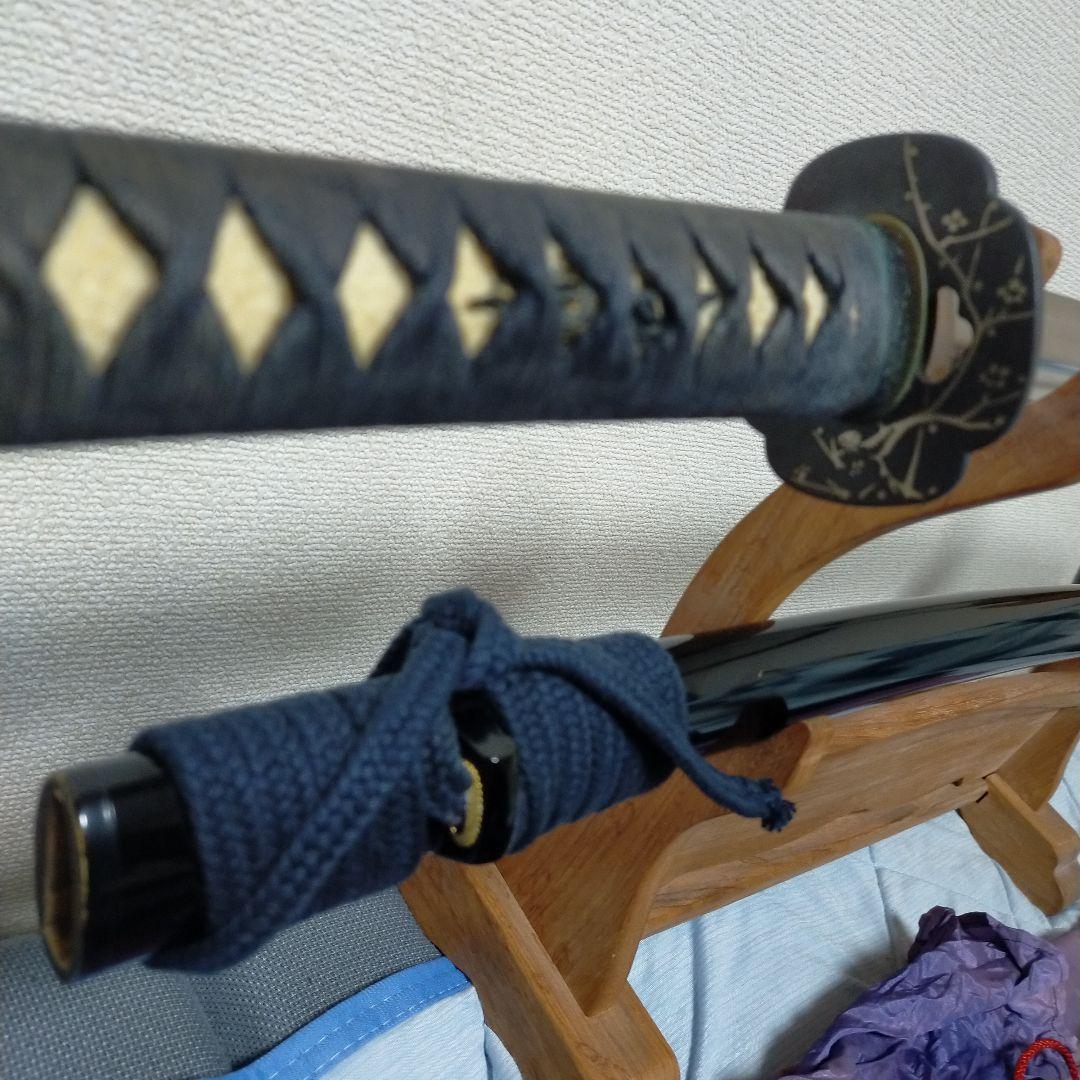 居合刀　模造刀　日本刀　刀剣　樋入り刀身　鮫皮　鉄鍔　刀袋　刀鞄　模擬刀　打刀