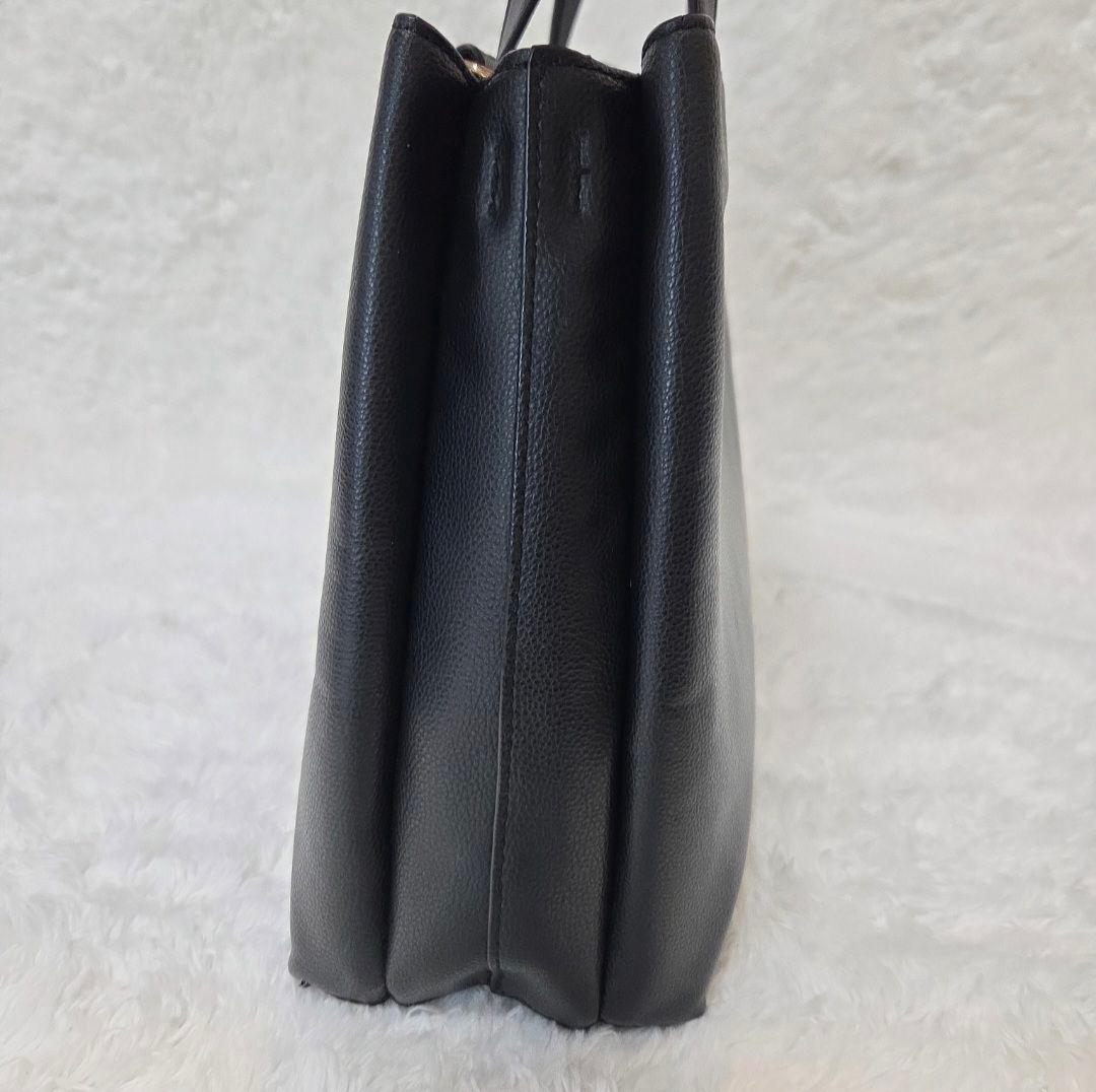  モノグラム2WAYサッチェルバッグ ブラック OS