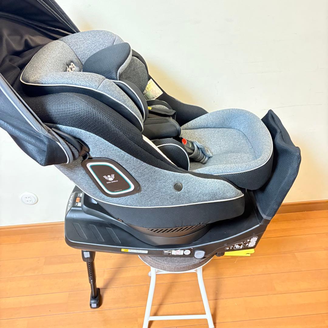 【匿名配送】Aprica クルリラ プラス 360° セーフティAB ブラック