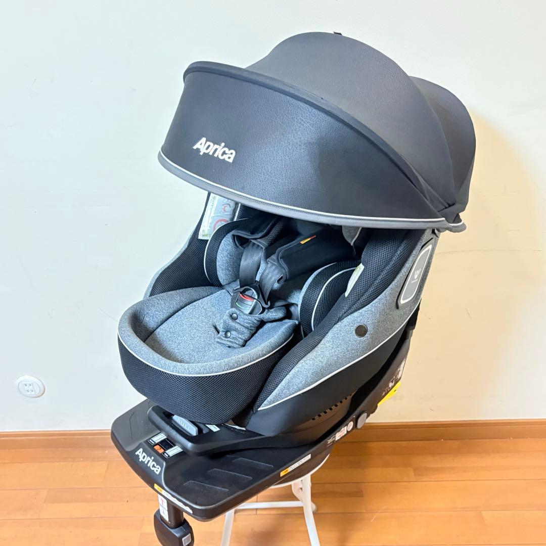 【匿名配送】Aprica クルリラ プラス 360° セーフティAB ブラック