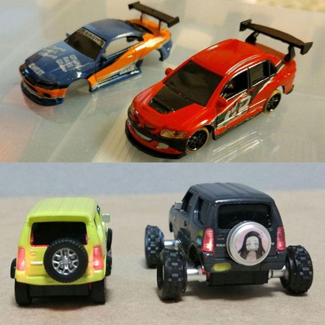 ターボレーシング（C70、C72、C73、C64）　フルセット（シャシー5台）