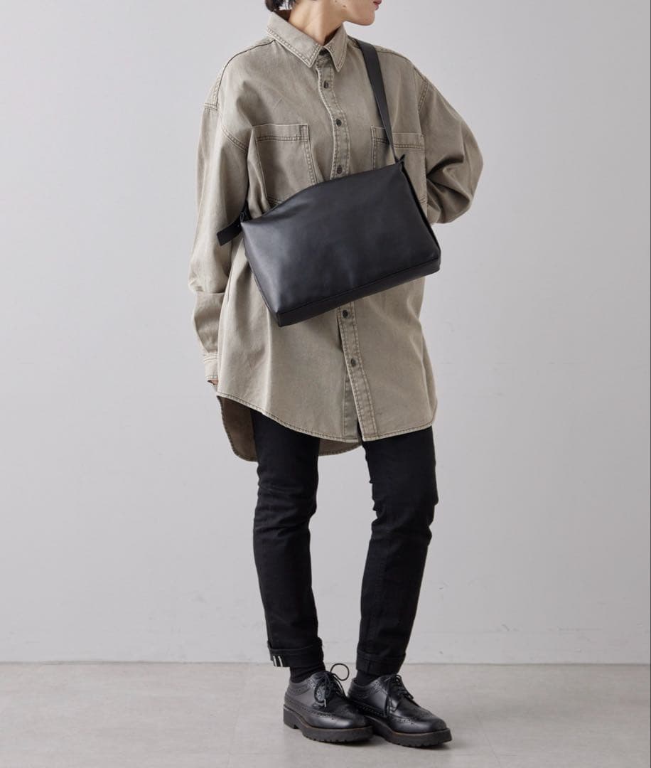 イアパピヨネearPAPILLONNER本革2WAYレザーショルダーバッグ