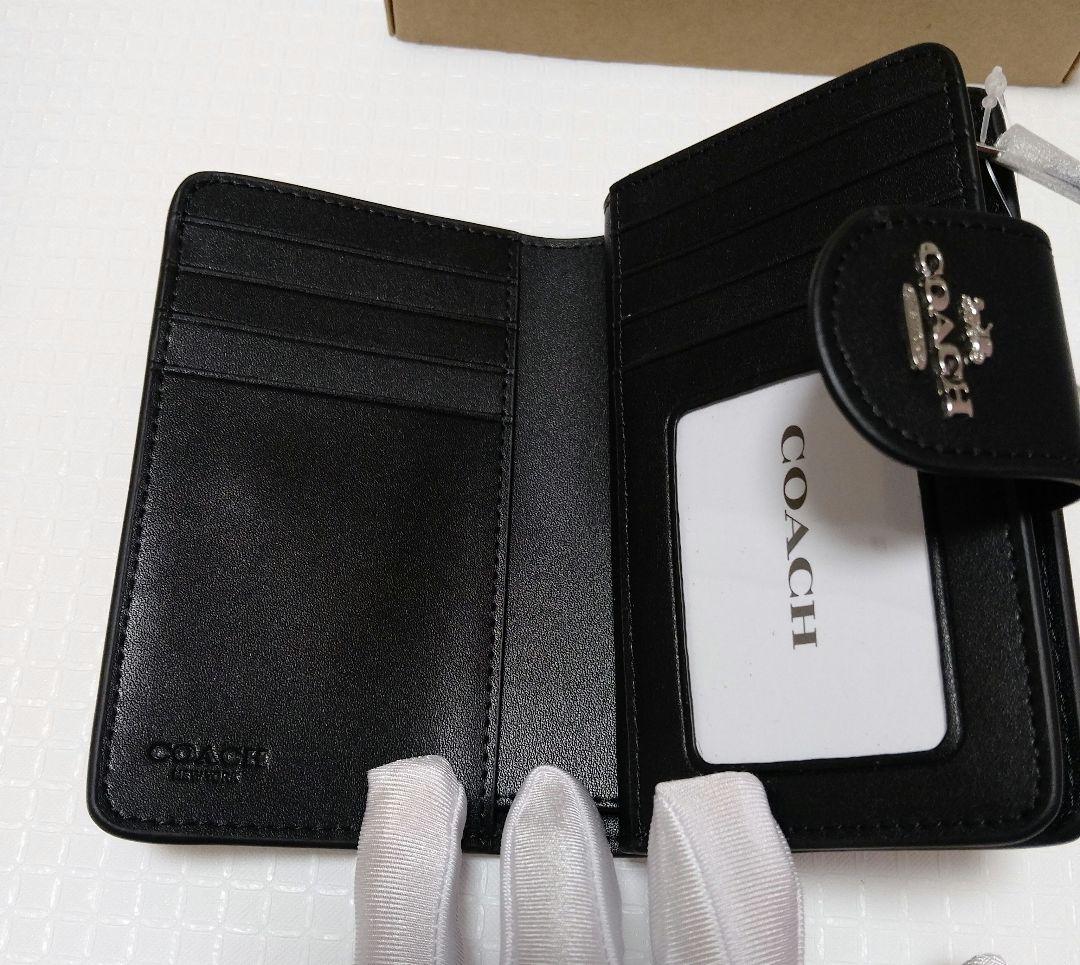 【オープン価格】新品コーチ 二つ折り財布 アウトレット