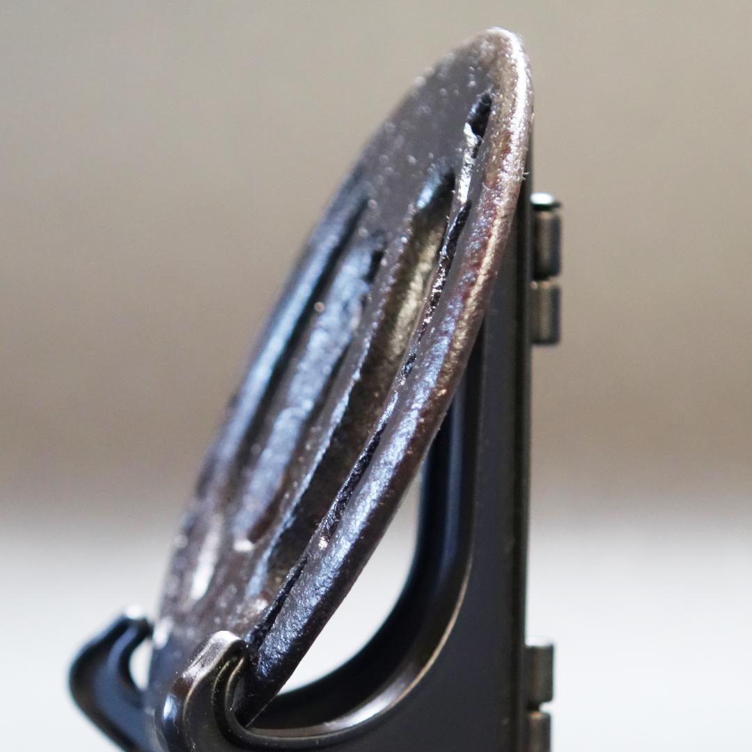 【 肥後 左右海鼠透鍔 】 鍔 鐔 刀装具 日本刀 江戸時代 骨董 アンティーク