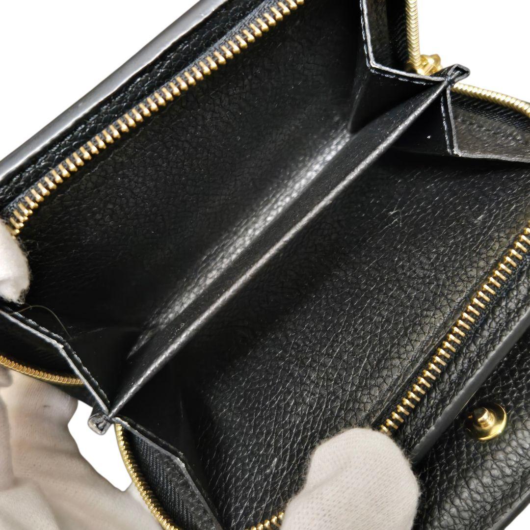 極美品✨ヴィトン 二つ折り財布 アンプラント ポルトフォイユ クレア ノワール