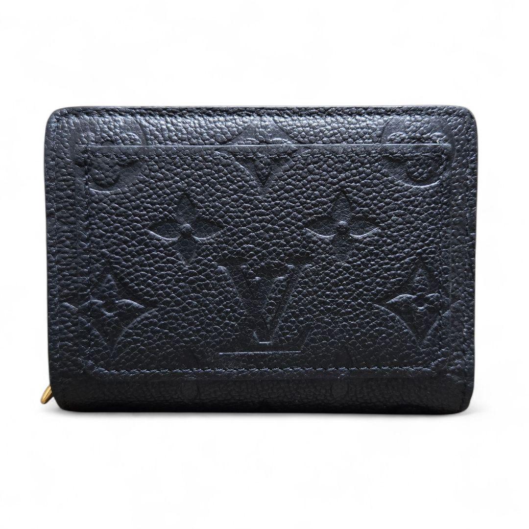 極美品✨ヴィトン 二つ折り財布 アンプラント ポルトフォイユ クレア ノワール