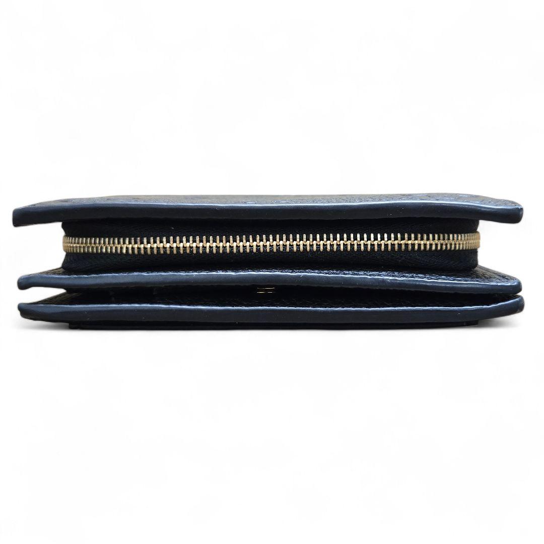 極美品✨ヴィトン 二つ折り財布 アンプラント ポルトフォイユ クレア ノワール