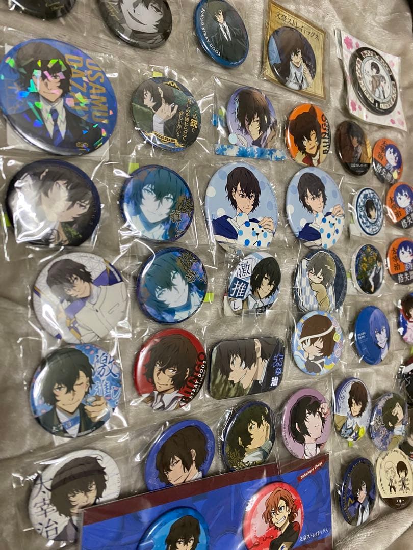 文豪　太宰治 缶バッジ