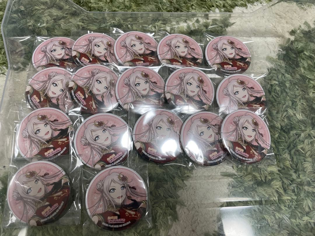ラブライブ 虹ヶ咲学園 鍾嵐珠 カウントダウン 缶バッジ 17個
