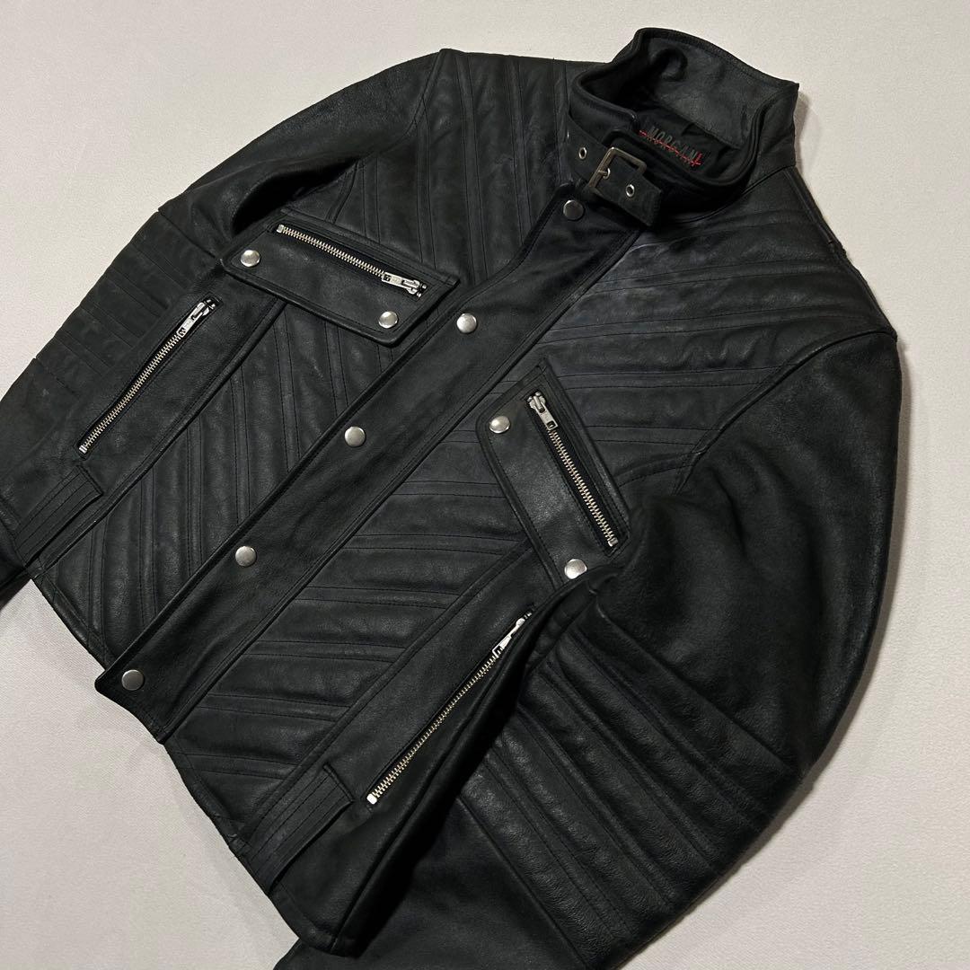 00s Morgan モーターサイクル レーシング カウレザー ライダース