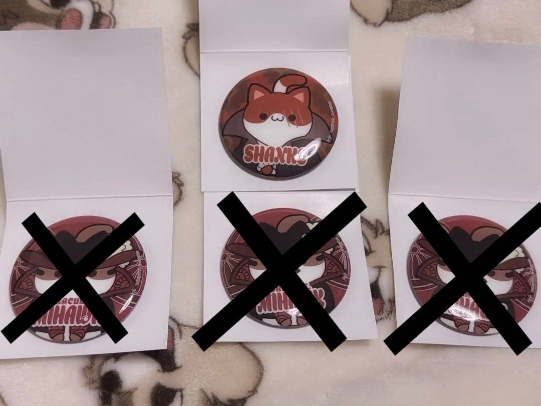 缶バッジ ワンピース ニャンピースニャーン! 缶バッジコレクション 21点