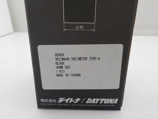 e001●デイトナVELONA48アナログ電圧計タイプＡボルトメーター（002）
