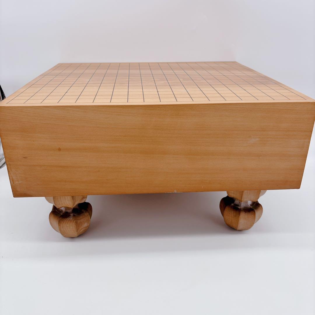 ✨高級✨ 囲碁セット 板目 木裏 極厚 へそあり 脚付 一枚板 榧材