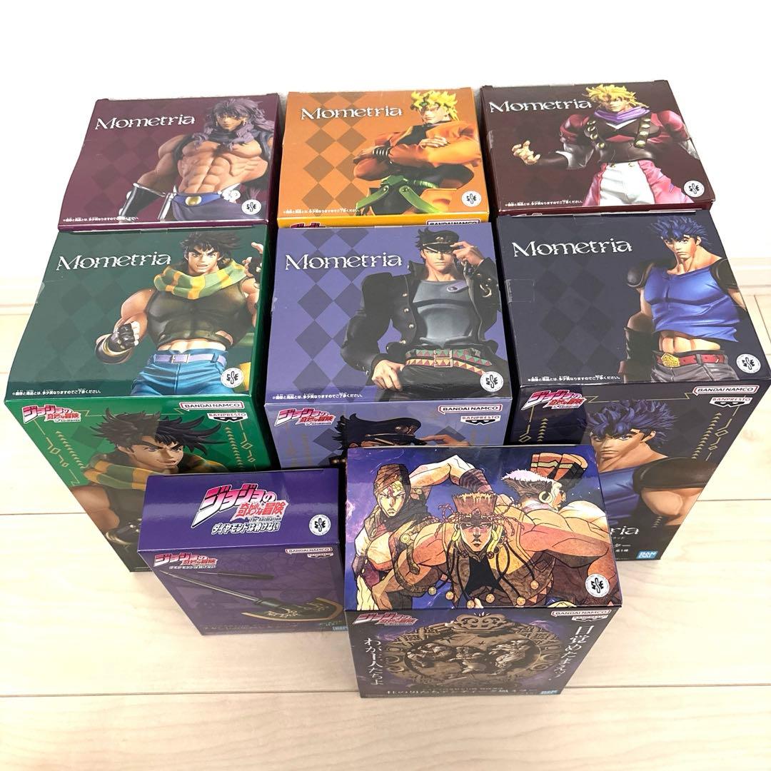 ジョジョの奇妙な冒険 Mometria フィギュア 【8点セット】
