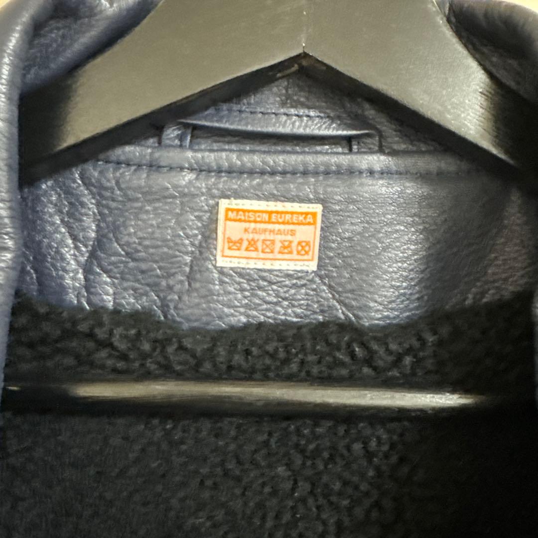 牛革　カウハイドレザー　シングルライダース