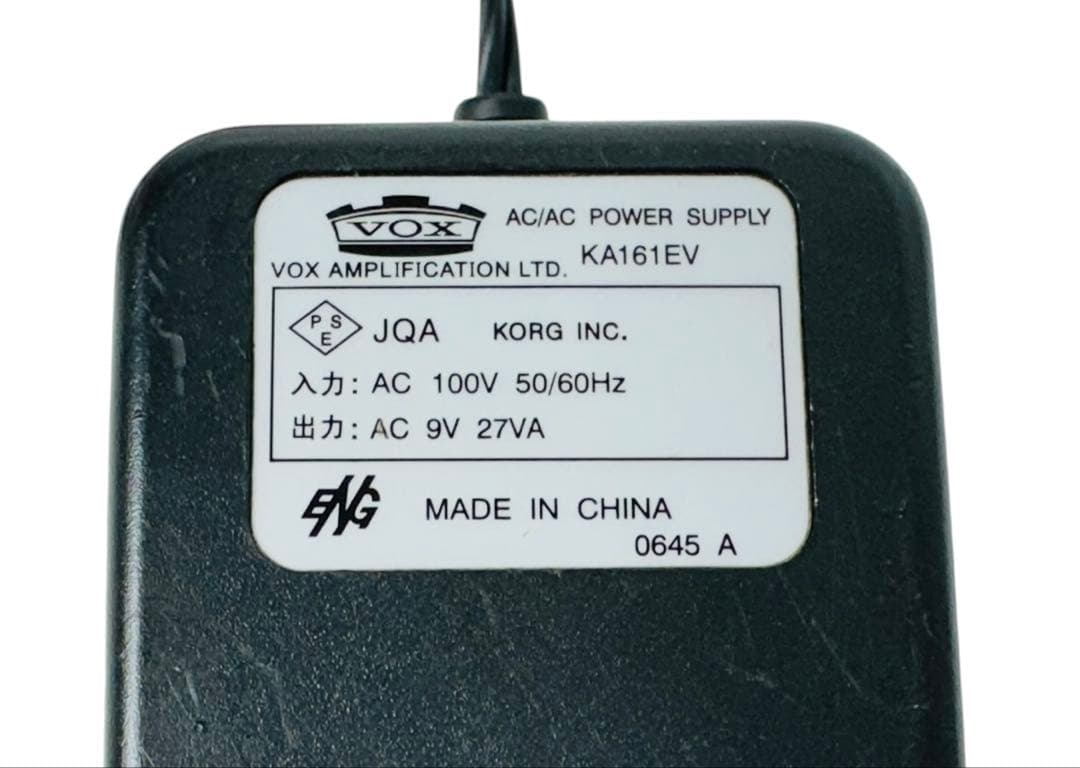VOX 純正 AC-ACアダプター 4ピン KA161EV