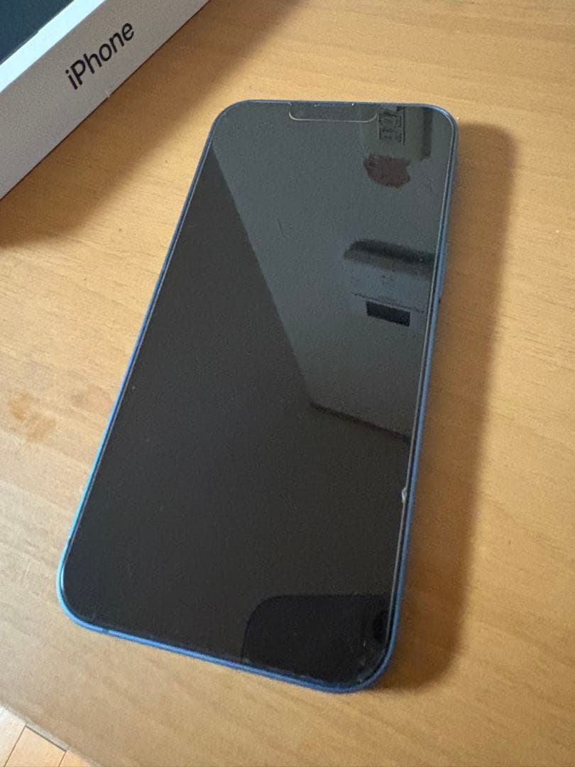 クリスマスイブ限定特別価格 iPhone 13 本体 箱あり　美品　ブルー