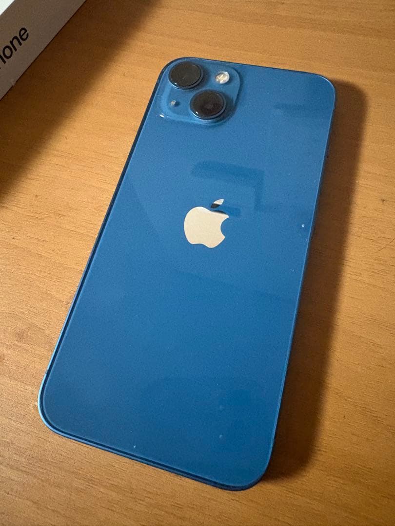 クリスマスイブ限定特別価格 iPhone 13 本体 箱あり　美品　ブルー